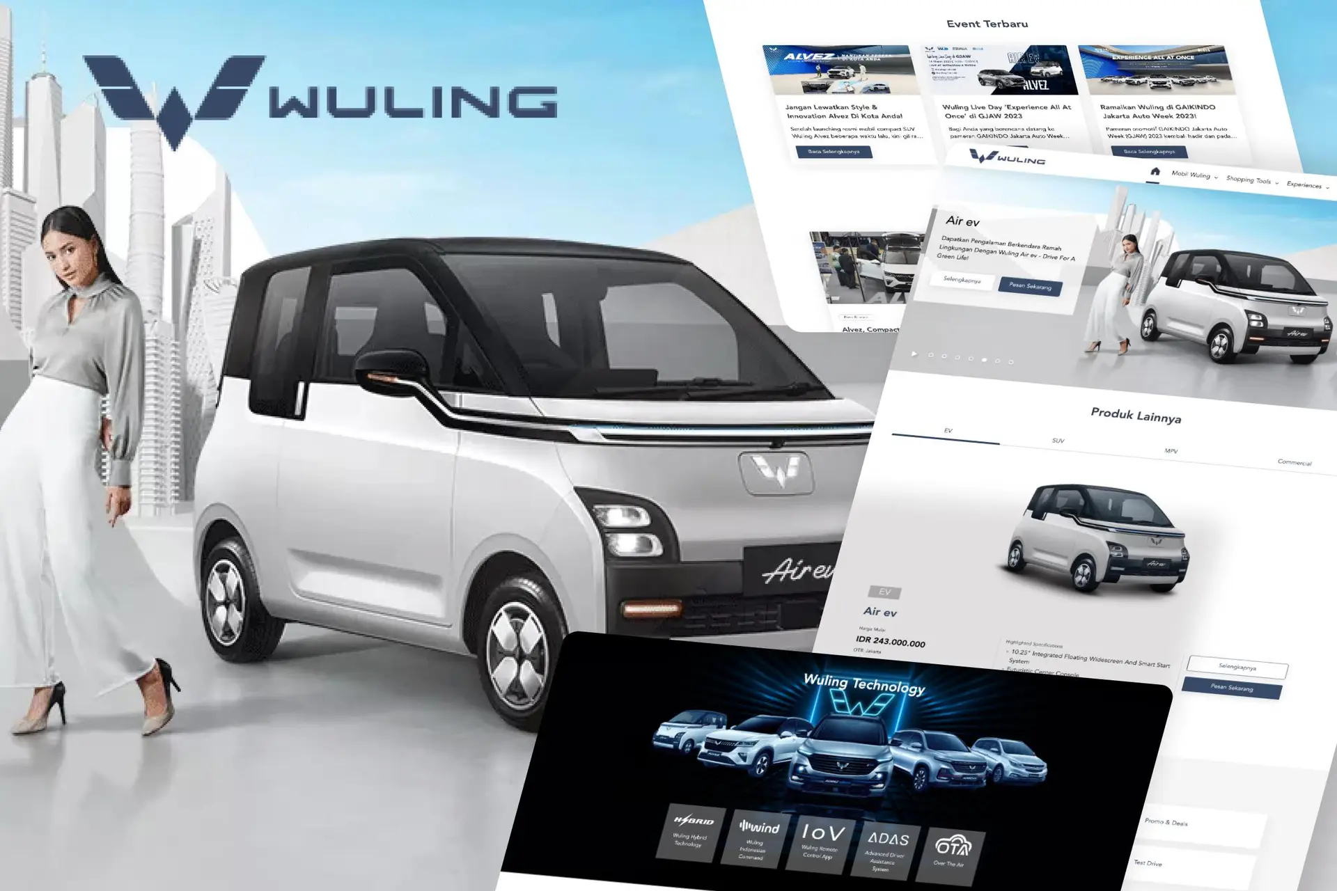Wuling Website Design
